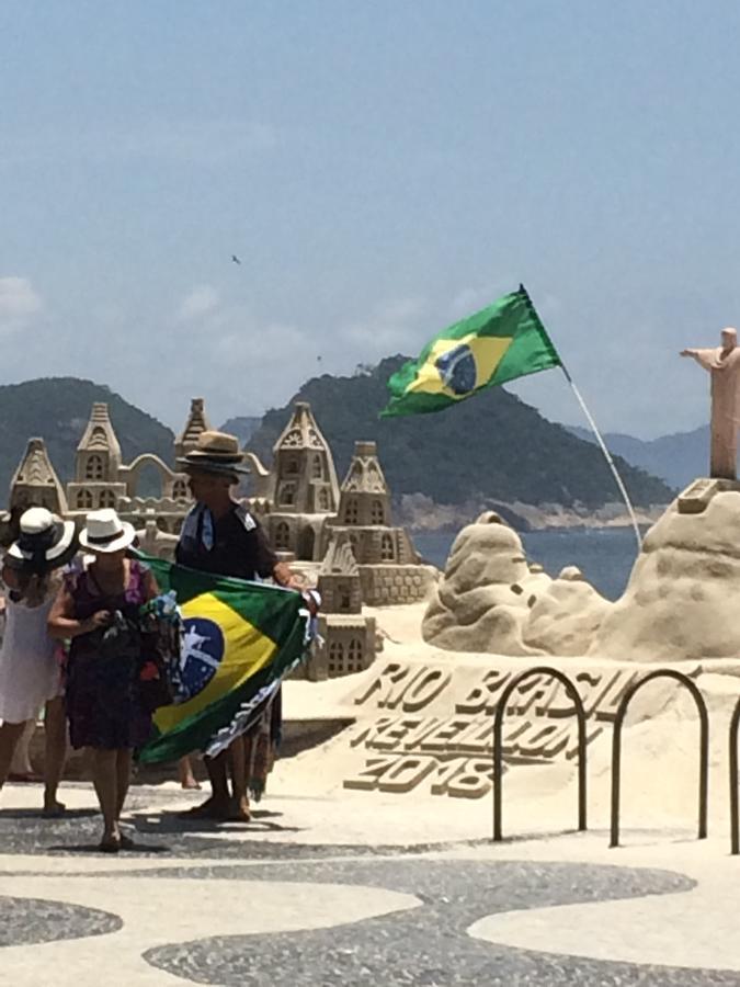 Apartamento Copacabana - Quadra Da Praia Rio de Janeiro Bagian luar foto