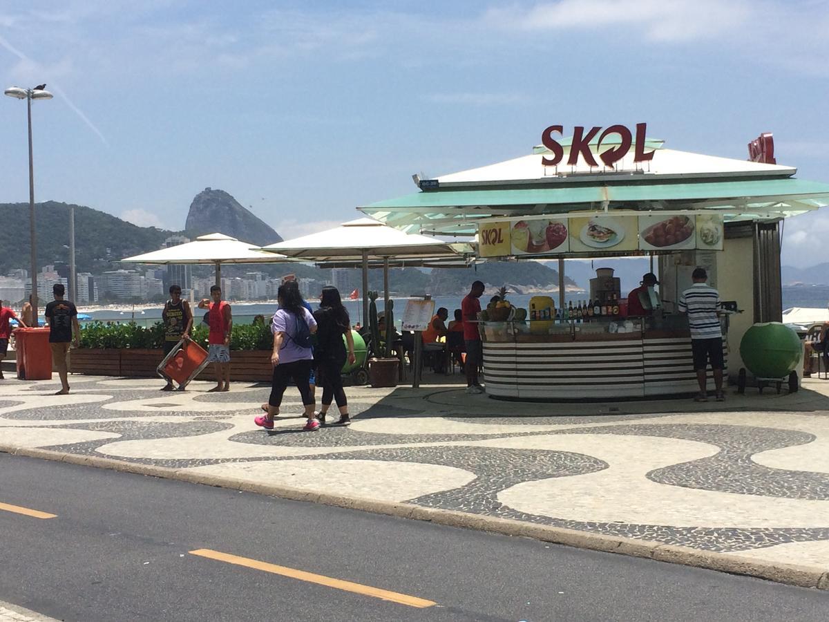 Apartamento Copacabana - Quadra Da Praia Rio de Janeiro Bagian luar foto