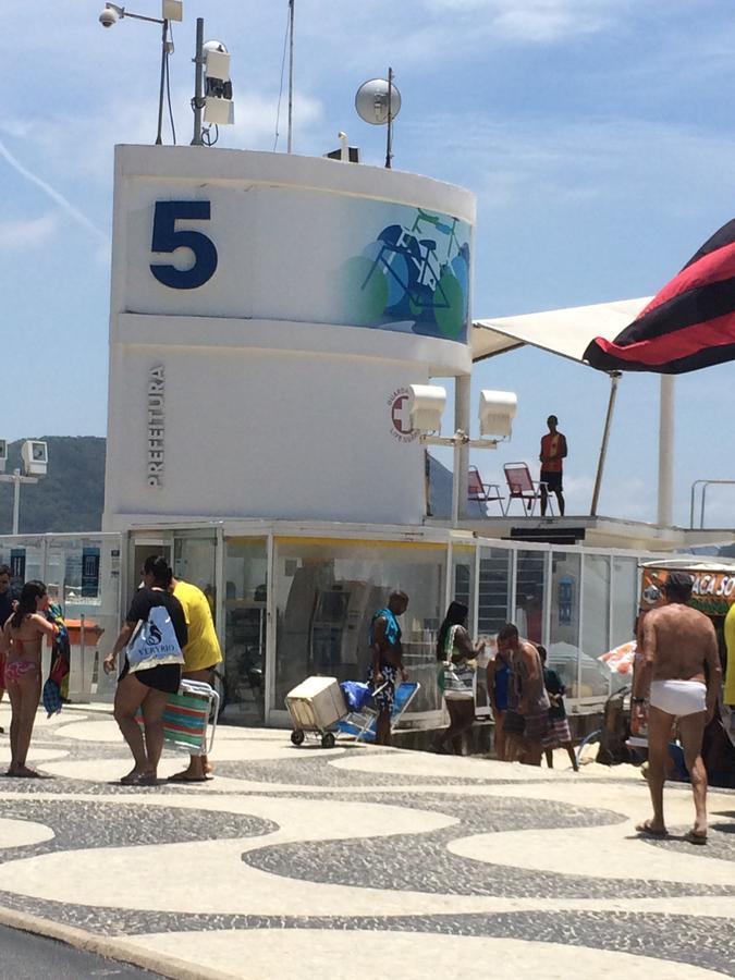 Apartamento Copacabana - Quadra Da Praia Rio de Janeiro Bagian luar foto