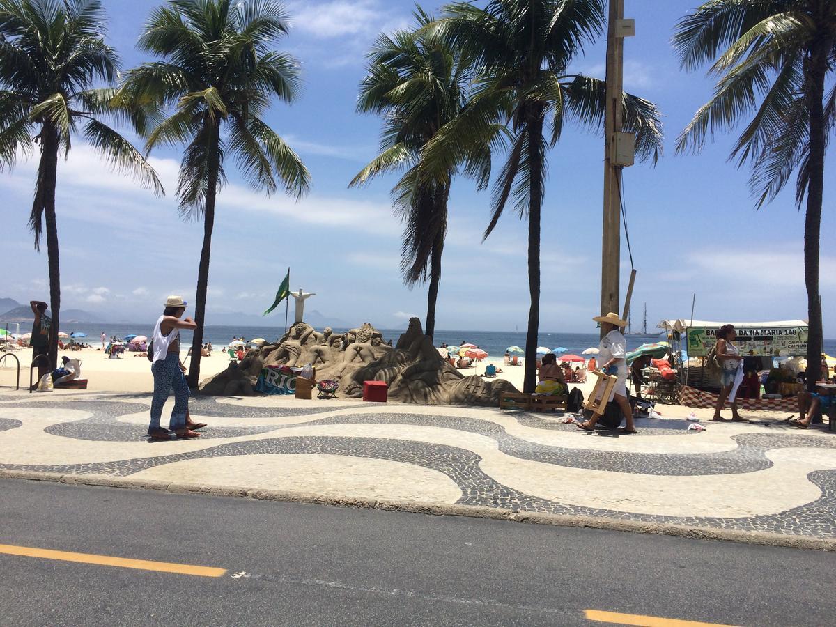 Apartamento Copacabana - Quadra Da Praia Rio de Janeiro Bagian luar foto